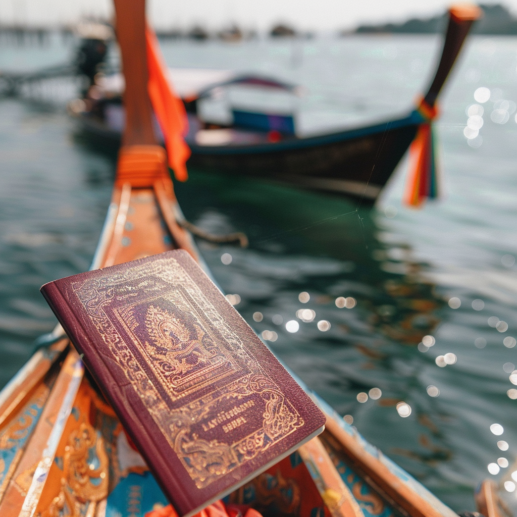 Thaiwander Travel Best Tour Agency in Bangkok, Thailand Davidv. 56221 Extreme Close Up Of A Passport Sitting On A Tradi 48ea1ba9 1d82 4a31 B0d9 1f390d46f03d