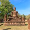 Thaiwander Travel Best Tour Agency in Bangkok, Thailand Sitting Buddha Statue At Wat Sing Temple In Kamphaeng Phet Histo