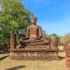 Thaiwander Travel Best Tour Agency in Bangkok, Thailand Sitting Buddha Statue At Wat Sing Temple In Kamphaeng Phet Histo