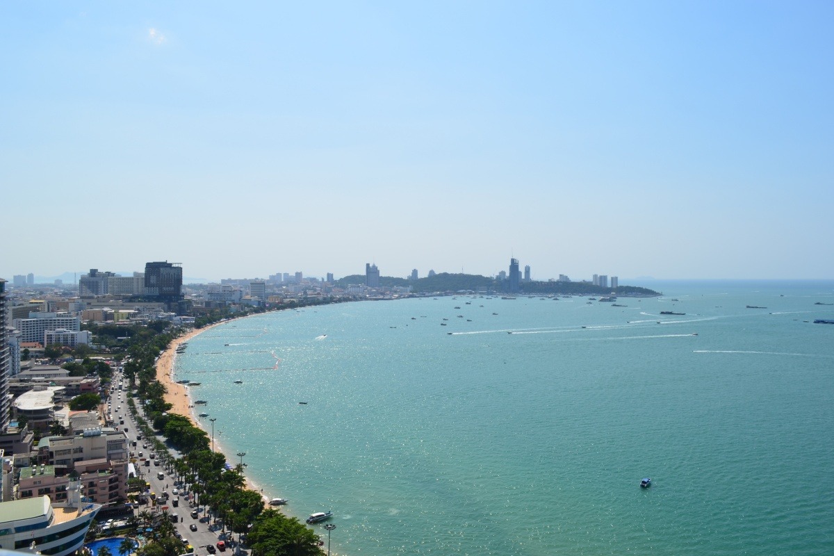 Thaiwander Travel Best Tour Agency in Bangkok, Thailand Pattaya,beach,view,from,a,room,of,hotel,on,high