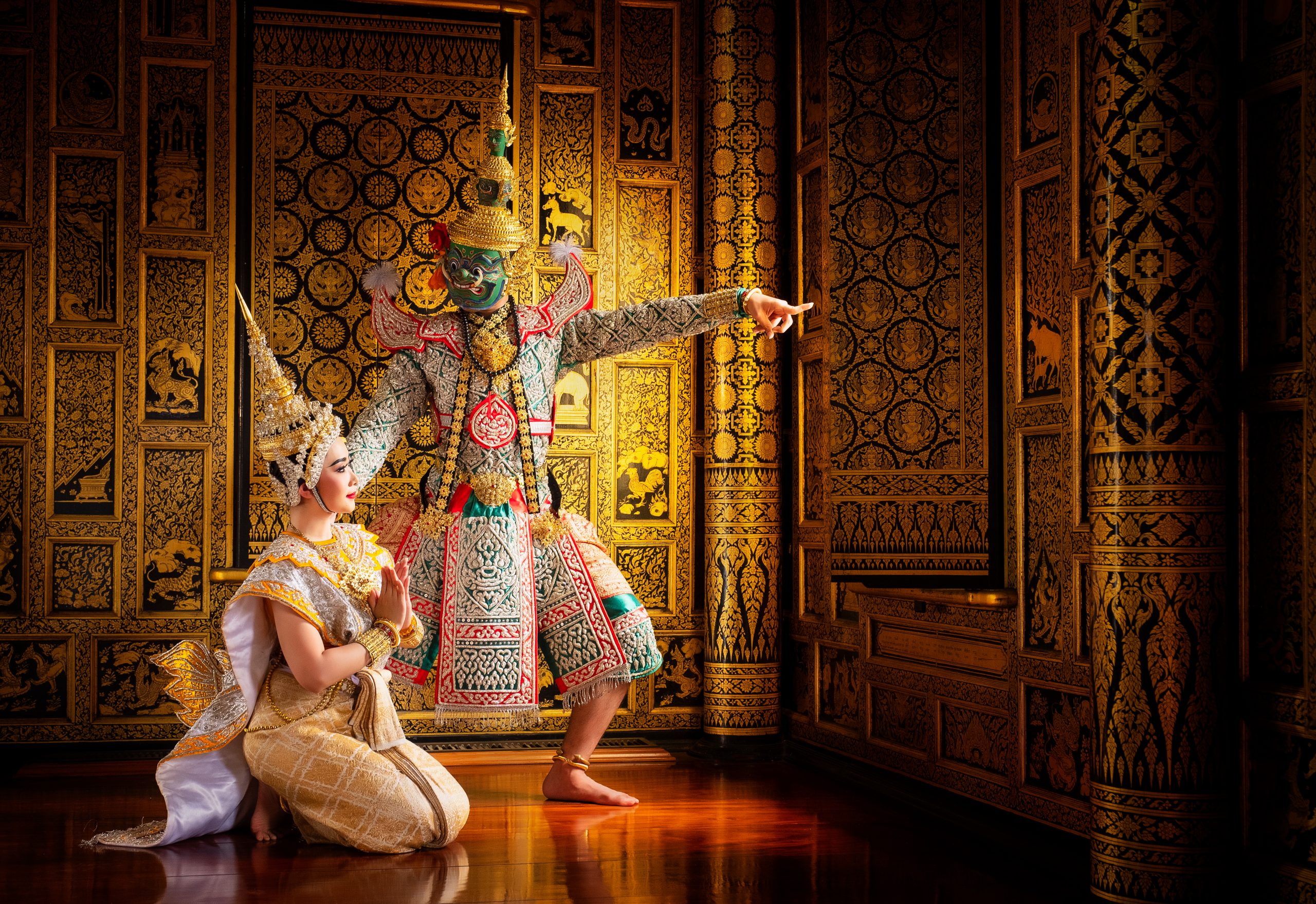 Thaiwander Travel Best Tour Agency in Bangkok, Thailand Art Culture Thailand Dancing In Masked Khon In Literature Ramaya
